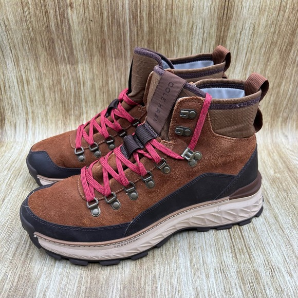 Cole‎ Haan 5.Zerogrand Explore Hiker Boots Men\'s 9.5 M Brown Suede Shoes C35696 main image 5